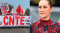 CNTE exige jubilación a los 56 años en mujeres y 58 en hombres, además eliminar ley ISSSTE del 2007 para levantar plantón en CDMX