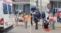 ¡Insólito! Ambulancia ignora a 'herido' durante simulacro nacional y escena es viral: "Mejor vas caminando"