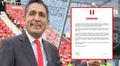 FPF despidió a Winston Reátegui de la Conar tras 5 meses de asumir cargo: "Realizar una reestructuración"