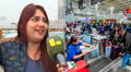 Pasajera de Aeropuerto Jorge Chávez despide a familiar, pero tendrá que recogerlo en el nuevo terminal: "No sé cómo llegar"