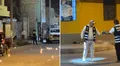 Huaral: feroz balacera deja dos muertos, un herido y más de 50 casquillos de bala en plena vía pública