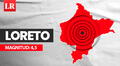 Temblor de magnitud 4,5 remeció Loreto hoy, según IGP