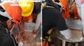 Obreros preparan el verdadero ‘ceviche carretillero’ y causan furor en redes: “100% hierro”