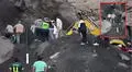 Trabajadores de obra de construcción mueren tras quedar sepultados durante deslizamiento de cerro en Áncash