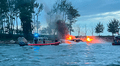 Bomberos de Nueva York logran apagar incendio en un barco de El Bronx: capitán fue arrestado por conducir ebrio