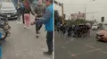 Madre e hijo sufren aparatoso accidente vehicular tras una falla masiva de semáforos, según vecinos en Comas