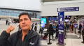 Argentino visita nuevo aeropuerto Jorge Chávez y señala que pese a las críticas "es el mejor de Latinoamérica"