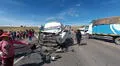 Violento choque entre combi y camión en la vía Puno–Juliaca deja 11 heridos: pasajeros terminaron dientes rotos
