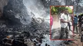 El trágico testimonio del único sobreviviente del avión que se estrelló con 242 personas en la India: "Había cadáveres a mi alrededor"