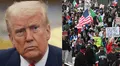 Pésimas noticias para Trump: miles de personas protestan en su vivienda de Florida contra las políticas migratorias