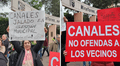 "Fuera Canales": vecinos de Miraflores se concentraron en Parque Kennedy para exigir la renuncia de su alcalde