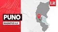 Temblor de magnitud 4.0 se sintió en Puno hoy, según IGP