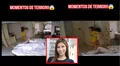Milena Zárate expone impactante video del fuerte sismo de 6,1 mientras protegía a su hija y mascota: “Se nos iba a caer el techo”