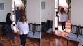 Peruana se rehusó a dejar su casa, pero fuerte sismo igual la hizo evacuar: “Yo no voy a salir”