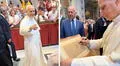 Papa León XIV sorprende al darle autógrafo a peruano en el Vaticano y usuarios reaccionan: “Ese es mi causa”