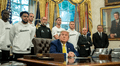 El polémico recibimiento de Trump a la Juventus en la Casa Blanca: habló sobre atletas transgénero, Medio Oriente, entre otros