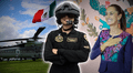Tiene 23 años, es piloto de la Guardia Nacional y su sueño es transportar a Claudia Sheinbaum: la historia de Hasel Aguilar