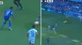 Christian Cueva dio su primera asistencia en Emelec, pero el VAR se la arruinó y anuló el gol