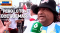La historia del hincha argentino que quemó su carro para viajar con su hijo al Mundial de Clubes: "Me dieron 10 mil dólares"