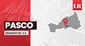 Temblor de magnitud 3.6 se sintió en Pasco hoy, según IGP