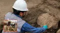 Trabajadores peruanos hallan impresionante momia milenaria en Puente Piedra: aún conserva su cabello castaño