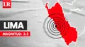 Temblor de magnitud 3,5 sacudió hoy Ancón, en Lima, según IGP
