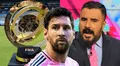 Periodista mexicano, Álvaro Morales, ataca a Lionel Messi tras empate del Inter Miami: "Da lástima, no se compara con los GOAT"
