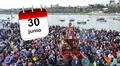 ¿Este lunes 30 de junio es feriado o día no laborable en Perú? Consulta lo que establece El Peruano luego del feriado por San Pedro y San Pablo