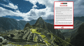 Ministerio de Cultura rechaza inclusión de Machu Picchu en 'lista negra' de turismo y defiende su legado cultural: "No es la entidad competente para pronunciarse"