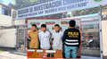 Trujillo: detienen a presuntos integrantes de banda criminal 'La Cruz Verde' con municiones, explosivos y stickers extorsivos