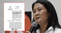 Caso Cócteles: Fiscalía presenta nueva acusación contra Keiko Fujimori y pide 35 años de cárcel