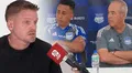 DT de Christian Cueva en Emelec se defiende tras ser acusado de 'serrucho' por Jorge Célico: "Traté de buscar paz"