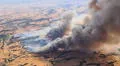 Impactantes imágenes del gran incendio de 'sexta generación' en España que dejó 6.500 hectáreas quemadas