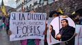 Maestros del Cusco: “Dina Boluarte se sube el sueldo pero a nosotros nos niegan una pensión justa”