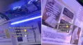 Peruana sube a una combi y se sorprende al encontrar los paneles decorados con versículos bíblicos: “No sé si pagar pasaje o dar diezmo”