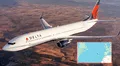 En medio de una isla remota del Atlántico, un avión tuvo que aterrizar de emergencia tras detectar fallas en uno de sus motores