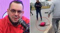 Youtuber Furrey: difunden imágenes del sujeto que se llevó la mochila roja del popular streamer tras accidente en La Victoria