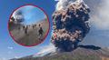 Impactante video muestra la furiosa erupción del volcán Etna y a decenas de turistas huyendo aterrados en Italia