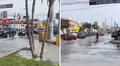 Vecinos reportan alta congestión vehicular en Chorrillos por colapso de desagüe en av. Guardia Civil