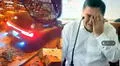 Trasladan a empresario que estrelló su auto contra restaurante El Charrúa al penal de Cañete: cumplirá prisión preventiva