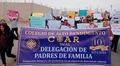 Padres tacneños protestaron por serias deficiencias en nuevo colegio COAR
