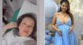 Greissy Ortega se conmueve al anunciar el nacimiento de su cuarto hijo con tierna foto de su bebé: "Gracias por estar conmigo"