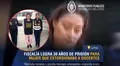 Mujer que extorsionaba a profesores del colegio donde estudiaba su hijo en Comas cumplirá 30 años de prisión