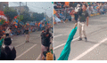 Peruano participa presuntamente ebrio en desfile de Fiestas Patrias y causa furor en redes: "El sargento Huascarán"