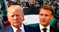 Donald Trump rechaza el plan de Macron sobre el reconocimiento del Estado de Palestina: "No me importa lo que él diga"
