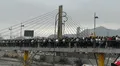 Bloquean Puente Rayito de Sol durante concierto en la Plaza Mayor de Lima por Fiestas Patrias