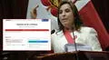 Mensaje de Dina Boluarte fue elaborado con Inteligencia Artificial, según verificadores de IA