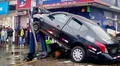 Fiscalía abre investigación tras choque en Los Olivos: auto impactó poste y dejó cinco heridos
