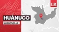 Temblor de magnitud 4,0 se sintió en Huánuco hoy, según IGP