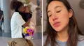 El emotivo reencuentro de Youna, expareja de Samahara Lobatón, con su hija después de un año sin verla